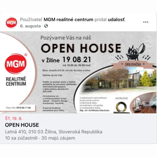 MGM - OPEN HOUSE